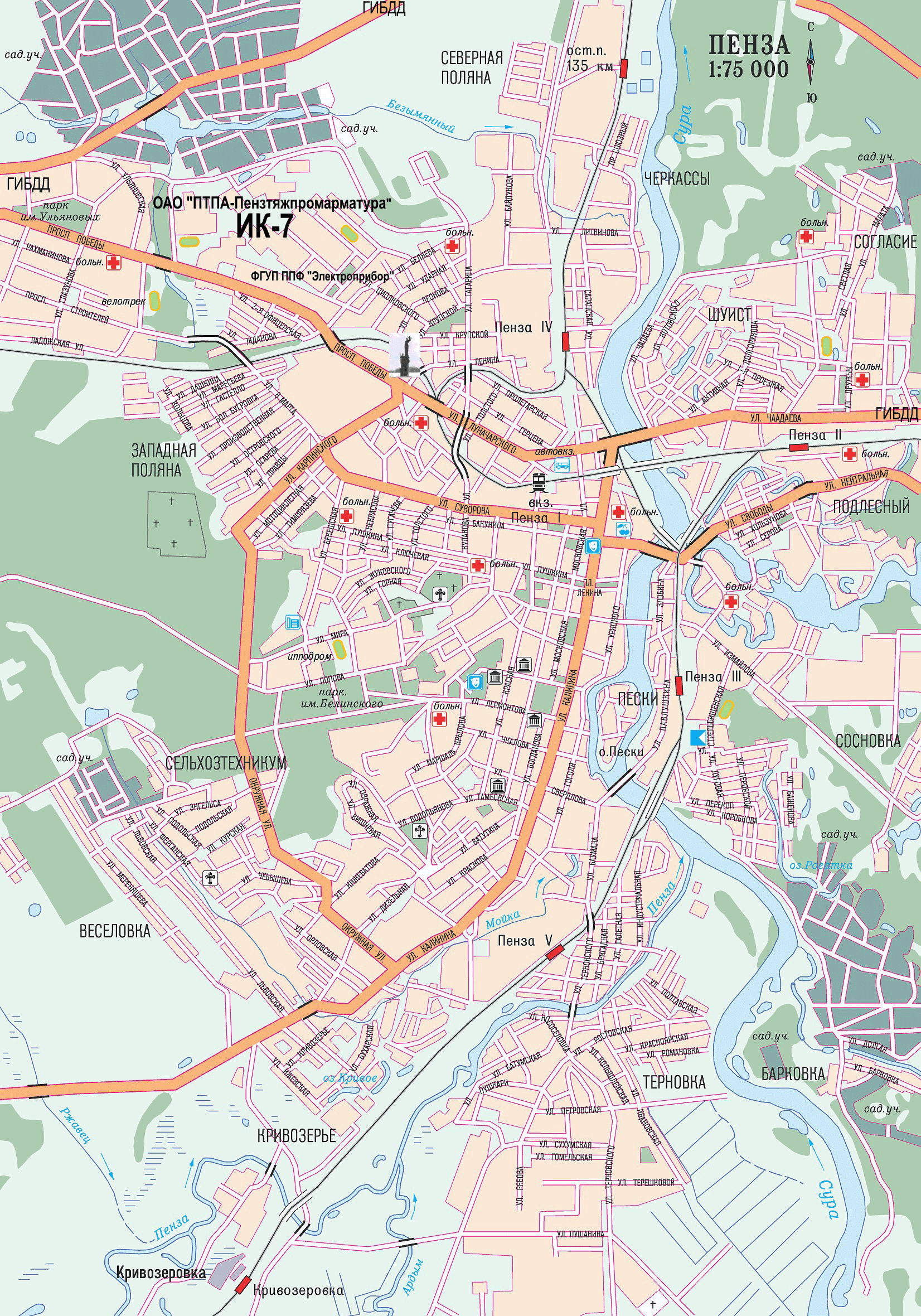 Карта подъезда